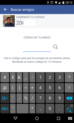 Facebook añadir nuevo amigo