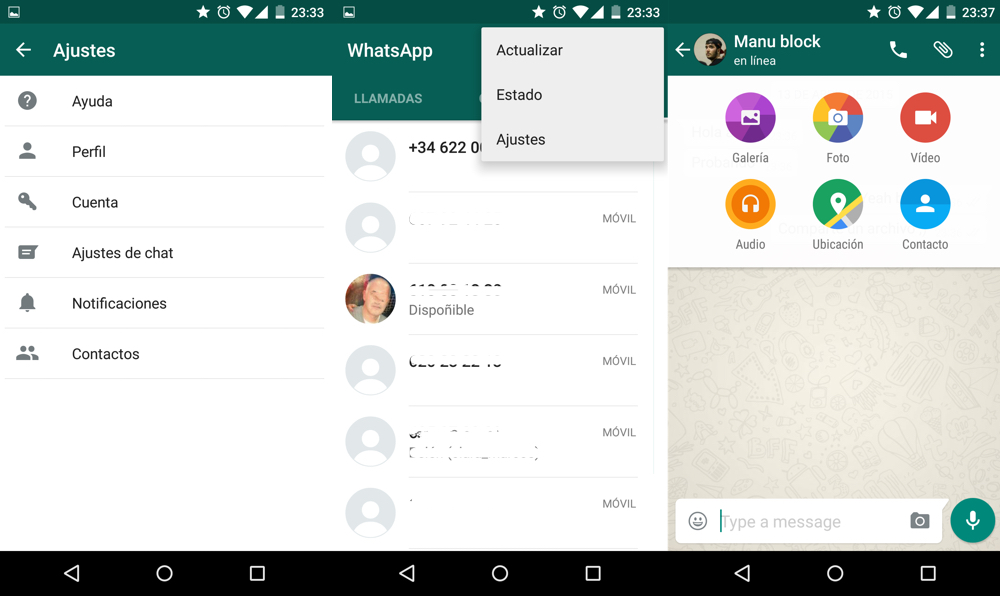 Whatsapp material design